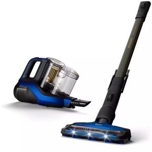 Philips XC8045/01 8000 Series fekete-kék vezeték nélküli álló porszívó 