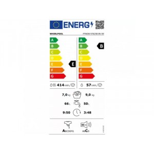 Whirlpool FFWDB976258BVEE mosó és szárítógép