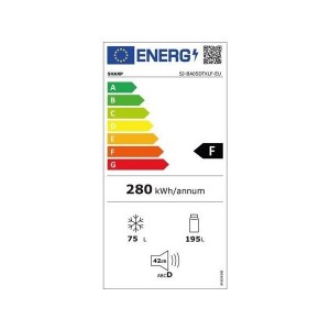 Sharp SJ-BA05DTXLF-EU alulfagyasztós hűtőszekrény 