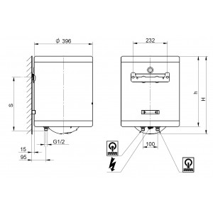 Hajdu AQ ECO SLIM 30 Villanybojler