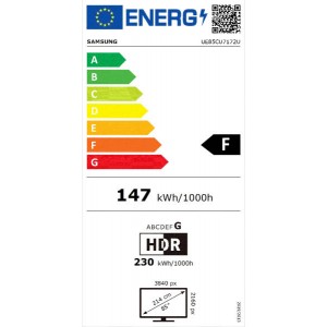 SAMSUNG UE85CU7172UXXH 4K Crystal UHD Smart TV