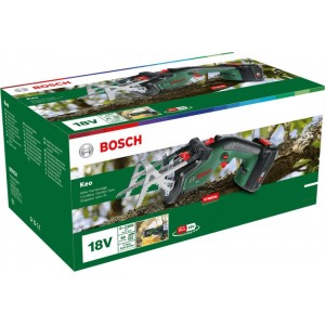 BOSCH Keo (0600861A00) Akkumulátoros kerti fűrész, 18V, akkuval és töltővel (1x2,0 Ah)