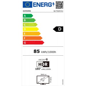 SAMSUNG QE75Q60CAUXXH QLED 4K UHD Smart TV, 189 cm