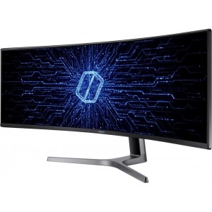 Samsung LC49RG90SSPXEN 49'' Ívelt DQHD 120 Hz 32:9 G-Sync/FreeSync VA LED Gamer Monitor