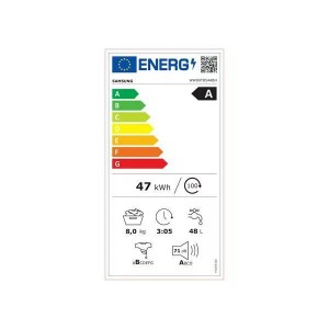 Samsung WW80T854ABH/S6 Elöltöltős mosógép