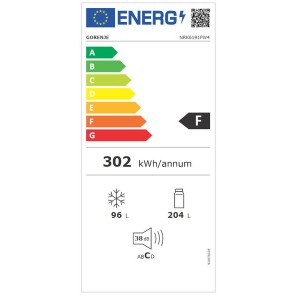 Gorenje NRK6191PW4 Alulfagyasztós hűtőszekrény