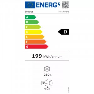 Gorenje FN619DABK6 Fagyasztószekrény