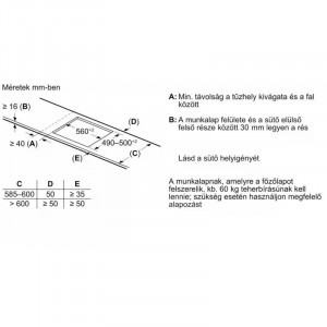Bosch PIX631HC1E Beépíthető Indukciós főzőlap Keret nélküli