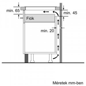 Bosch PIX631HC1E Beépíthető Indukciós főzőlap Keret nélküli