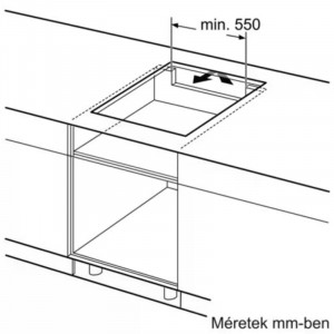 Bosch PIX631HC1E Beépíthető Indukciós főzőlap Keret nélküli