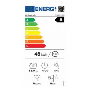 LG F4WR511S2M Elöltöltős mosógép