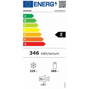 SAMSUNG RS6HA8891B1/EF Side-by-Side hűtőszekrény