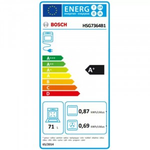 Bosch HSG7364B1 Beépíthető gőzsütő 21 funkcióval