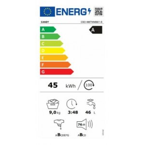 Candy CSO 496TWMB6/1-S Elöltöltős mosógép