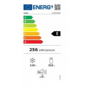 Candy CCE3T618EB Alulfagyasztós hűtőszekrény