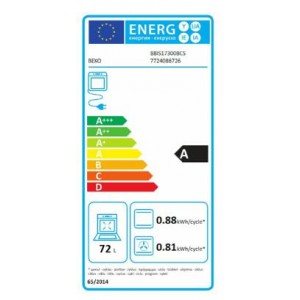 BEKO BBIS17300BCS Beépíthető sütő