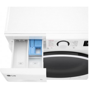 LG F2WR508S0W Elöltöltős keskeny mosógép