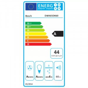 BOSCH DWK65DK60 Beépíthető kürtős páraelszívó