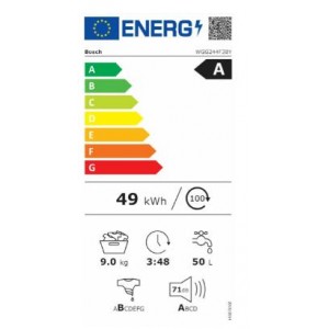 BOSCH WGG244F3BY Elöltöltős mosógép