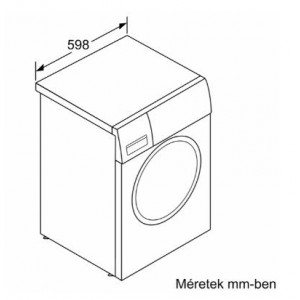 Bosch WGG244Z2BY Elöltöltős mosógép