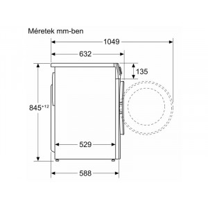 BOSCH WGG242Z3BY Elöltöltős mosógép