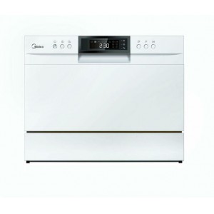 Midea MTD55S100W-HR Szabadonálló asztali mosogatógép 6 teríték
