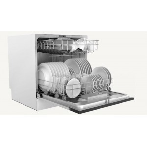 Toshiba DW-08T2EE(W) 8 terítékes asztali fehér mosogatógép