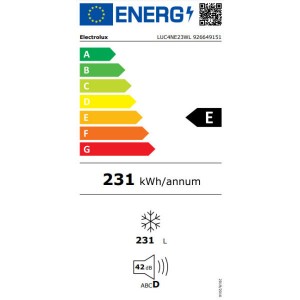 Electrolux LUC4NE23WL Fagyasztószekrény