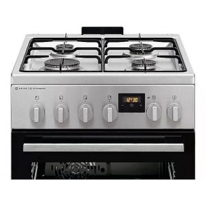 ELECTROLUX LKK560232X Kombinált tűzhely, SteamBake, AirFry, Multi 8, Termosztát, 58 l