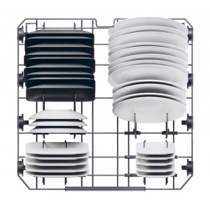HAIER XS 4A4M4PB Integrált inverter mosogatógép, 14 teríték, 10 program
