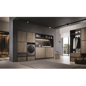 HAIER HWD80B14959S8U1S Mosó és szárítógép 8+5 kg, Direct Motion motor, WiFi, antracit