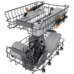 Whirlpool WH6PC11BS7A0 Beépíthető keskeny mosogatógép