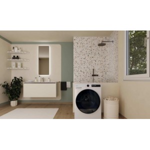 CANDY BWR 6106BL8-S Mosó-és szárítógép 10/6 kg, WIFI, fehér, inverter, gőz