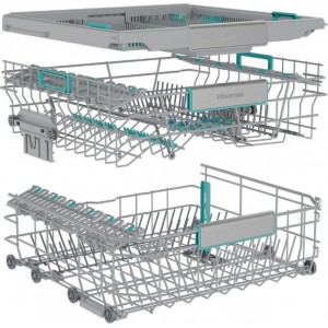 Hisense HV693A66UVAD Teljesen integrálható beépíthető mosogatógép