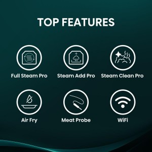 Hisense BFS615S8B Beépíthető sütő Gőz funkcióval