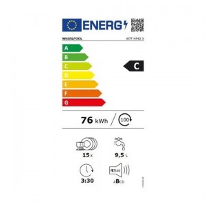 Whirlpool W7F HP61X Mosogatógép