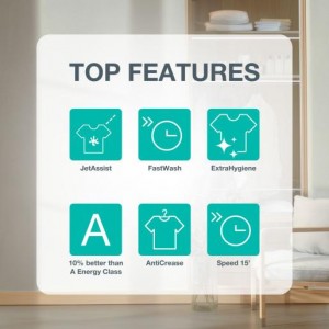 Gorenje WG2PS72A12 Elöltöltős keskeny mosógép