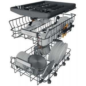 WHIRLPOOL WH6FB10BS7A0X Keskeny mosogatógép