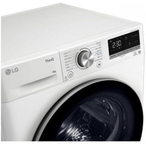 LG RH80V9AV3N Szabadonálló hőszivattyús szárítógép 8 kg