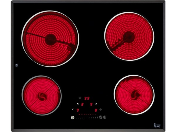 Teka TRS 645 Slider Facette beépíthető elektromos főzőlap, kerámialap