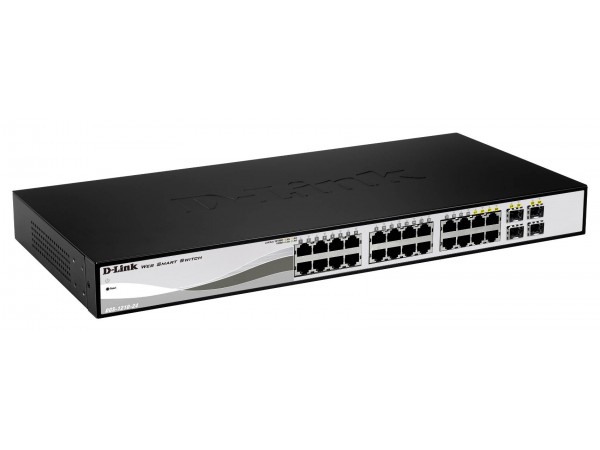 D-Link DGS-1210-24 24-Port Gigabit Smart Ethernet Switch D-Link DGS-1210-24 24-Port Gigabit Smart Ethernet Switch