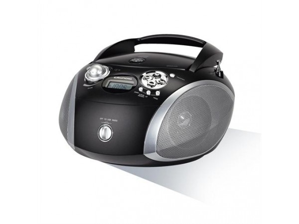 Grundig RCD 1445 USB (fekete-ezüst) 