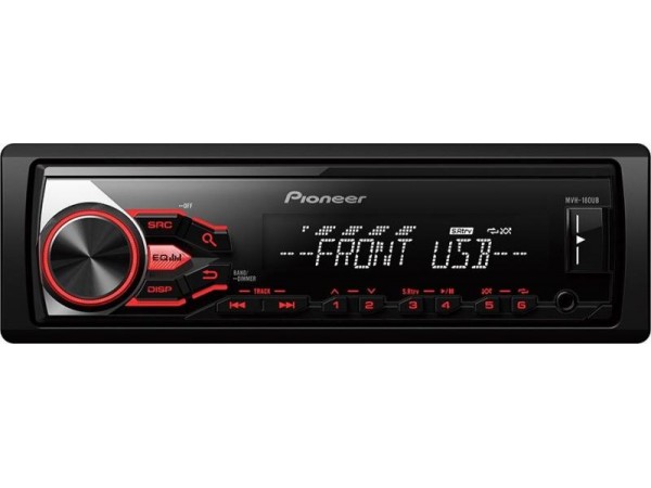 Pioneer MVH-180UB autórádió 