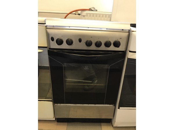 Használt Indesit K1G21S(X)/HU tűzhely [H91] 