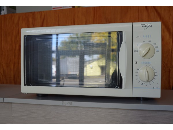 Használt Whirlpool AVM 401/WP/WH mikrohullámú sütő [H550] 