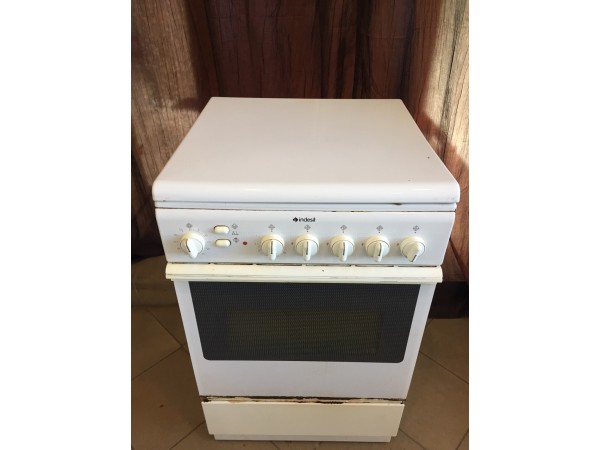Használt Indesit KN5405WU/G gáztűzhely [H2378] 