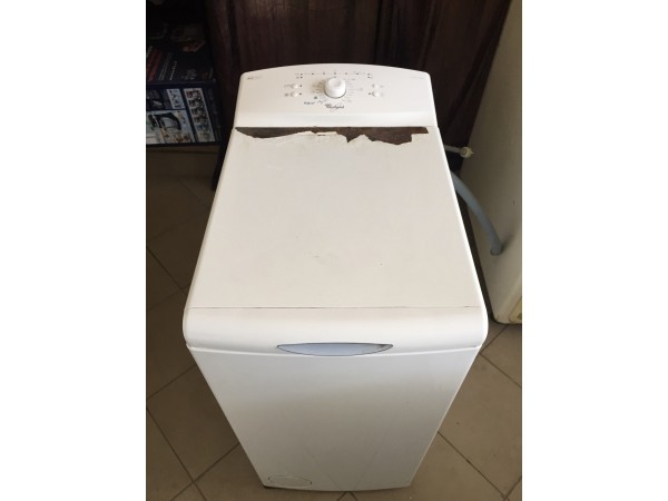 Használt Whirlpool AWE 2320 felültöltős mosógép [H2481] 