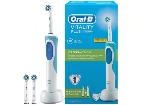 Oral-B Vitality Plus Cross Action D12.523 elektromos fogkefe Oral-B Vitality Plus Cross Action D12.523 elektromos fogkefe