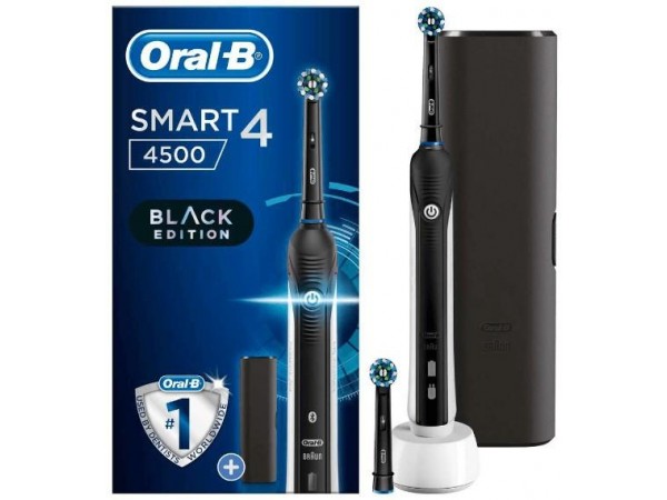 Oral-B SMART 4 4500 elektromos fogkefe CrossAction fejjel elektromos fogkefe