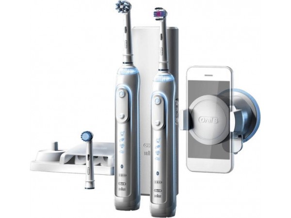 Oral-B Genius Pro 8900 Elektromos fogkefe, okostelefon tartóval+ bónusz 8900 fogkefe elektromos fogkefe